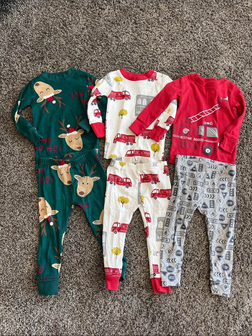 Baby boy Pajama bundle- set of 3